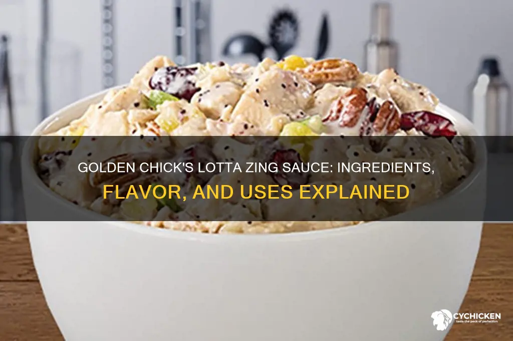 what is golden chick lotta zing sauce