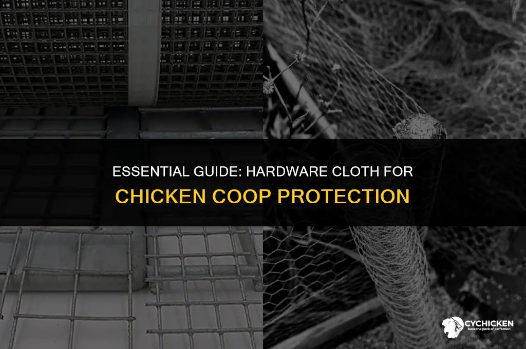 what is hardware cloth for chicken coop