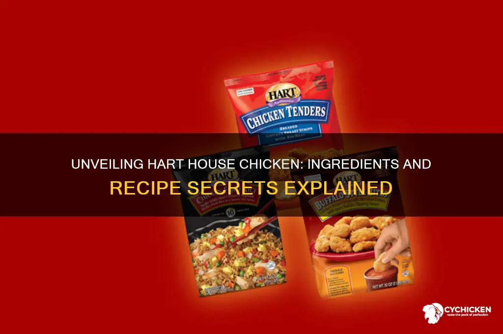 what is hart house chicken made of