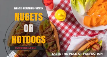 Unveiling the Healthier Choice: Chicken Nuggets vs. Hot Dogs