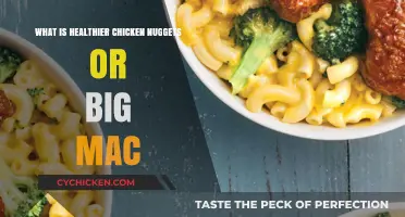 Chicken Nuggets vs. Big Mac: Which Fast Food Option is Healthier?