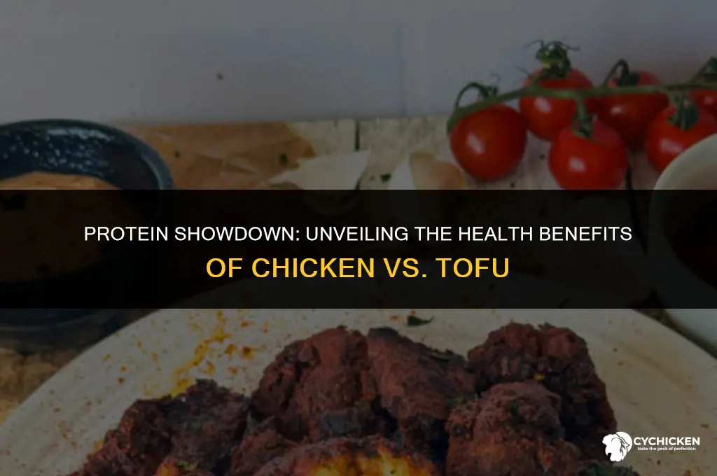 what is healthier chicken or tofu