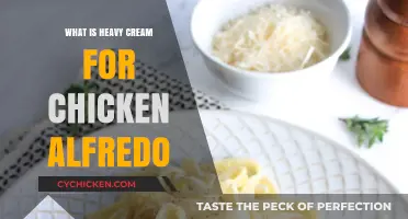Heavy Cream in Chicken Alfredo: Essential Ingredient for Creamy Perfection