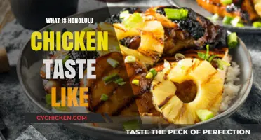 Discover the Unique Flavor Profile of Honolulu Chicken: A Taste Journey