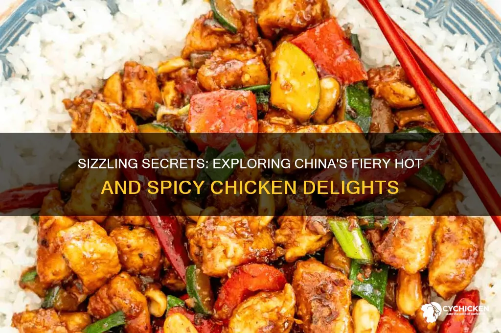 what is hot and spicy chicken chinese food