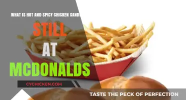 Is McDonald's Hot & Spicy Chicken Sandwich Still on the Menu?