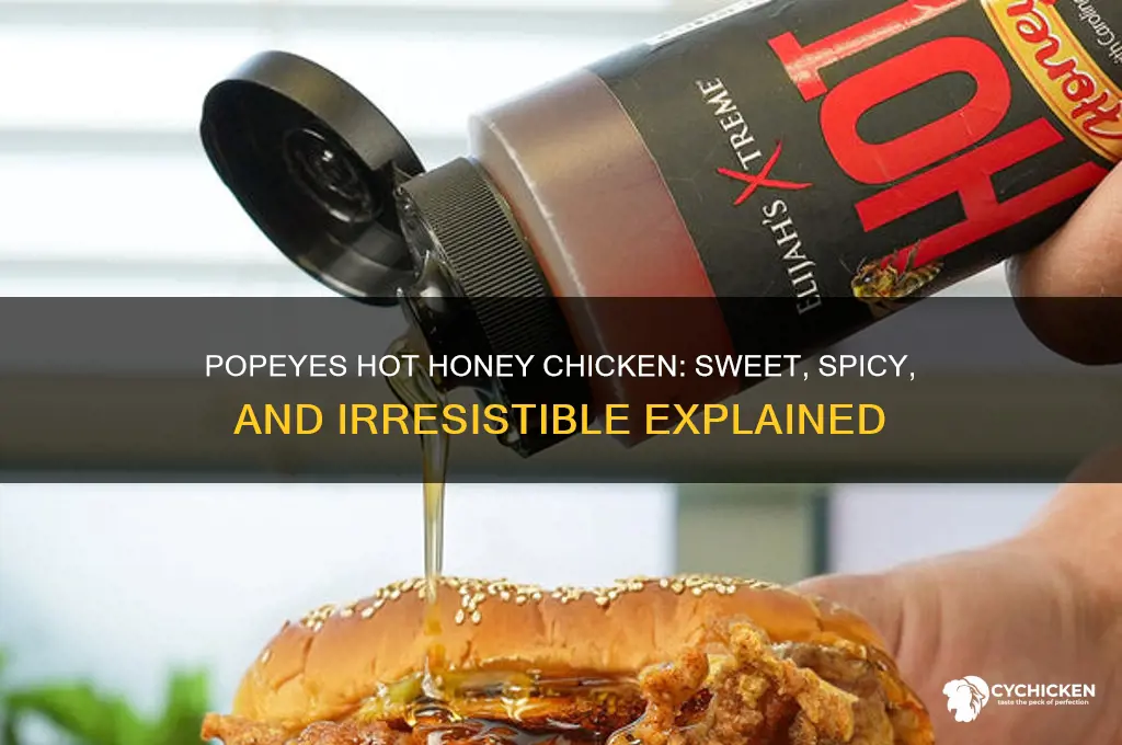 what is hot honey chicken at popeyes