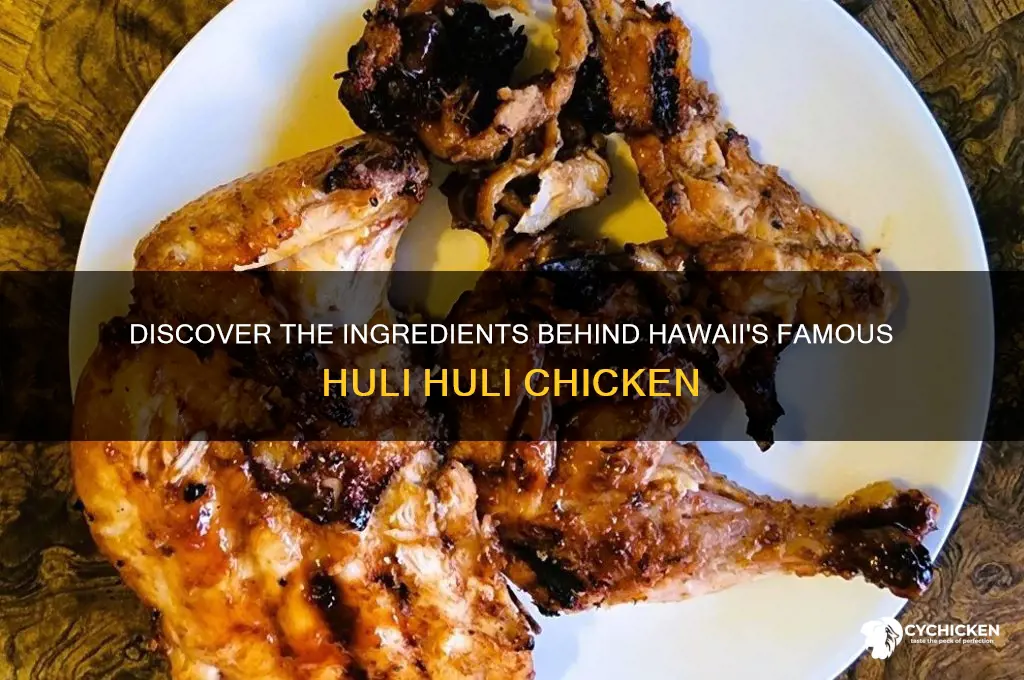 what is huli huli chicken made of