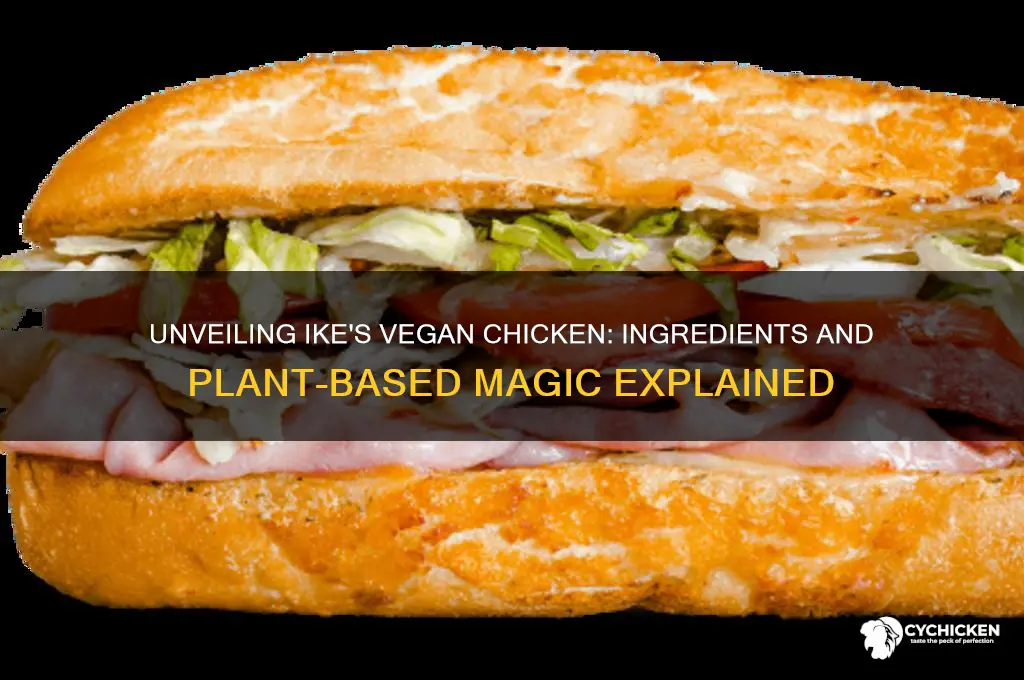 what is ikes vegan chicken made of