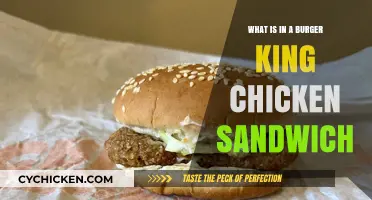 Unveiling Burger King's Chicken Sandwich: Ingredients, Taste, and Nutrition Breakdown