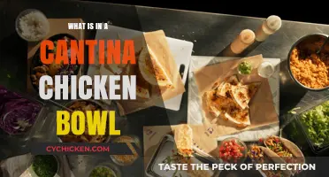 Discover the Delicious Ingredients in a Cantina Chicken Bowl