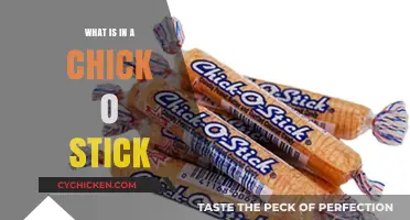 Unveiling the Sweet Mystery: What's Inside a Chick-O-Stick?