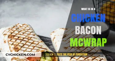 Unwrapped: Ingredients Inside McDonald's Chicken Bacon McWrap Revealed