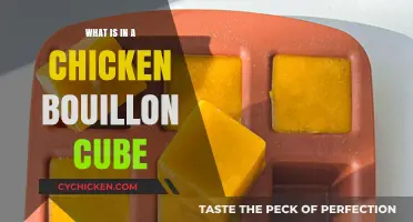 Unveiling the Ingredients: What's Inside a Chicken Bouillon Cube?