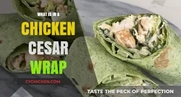 Discover the Delicious Ingredients in a Chicken Caesar Wrap