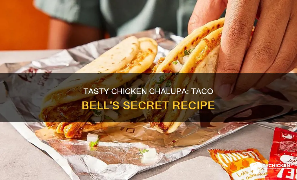 what is in a chicken chalupa from taco bell