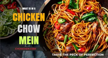 Unveiling Chicken Chow Mein: Ingredients, Origins, and Flavor Secrets