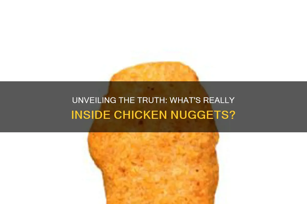 what is in a chicken nugget natural news