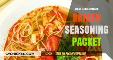 Unveiling the Flavor Secrets Inside Chicken Ramen Seasoning Packets