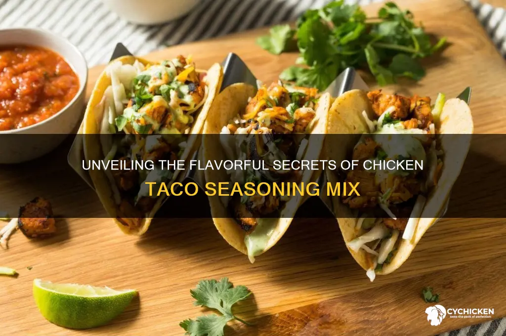 what is in a chicken taco seasoning mix