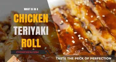 Unrolling the Delicious Secrets of a Chicken Teriyaki Sushi Roll