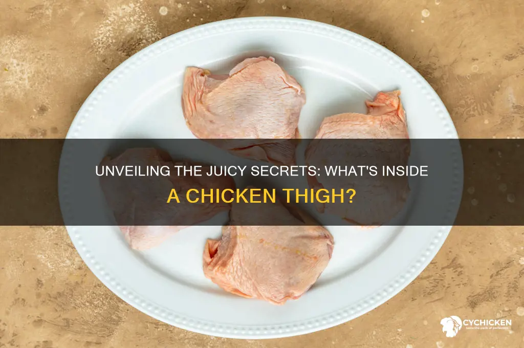 what is in a chicken thigh