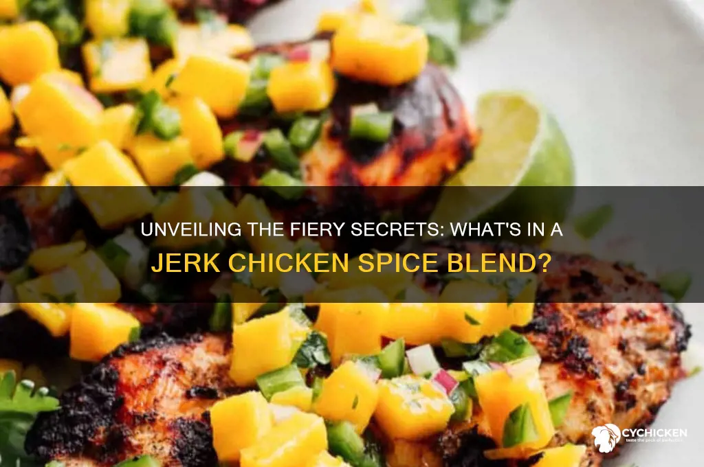 what is in a jerk chicken spice bland