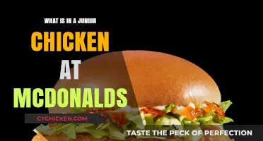 Unveiling the Junior Chicken: Ingredients and Secrets at McDonald's