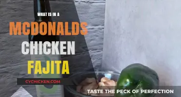McDonald's Chicken Fajita Ingredients: A Detailed Breakdown of the Filling