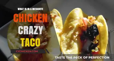 Mesquite Chicken Crazy Taco: Ingredients, Flavors, and What's Inside
