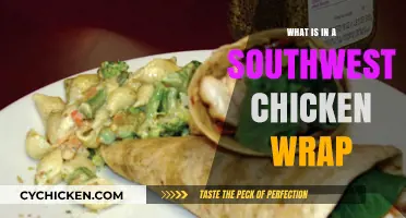 Discover the Delicious Ingredients in a Southwest Chicken Wrap