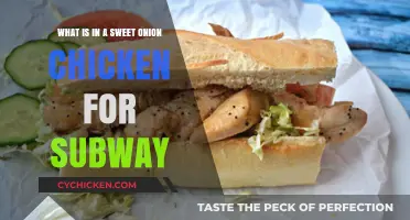 Sweet Onion Chicken Teriyaki: Subway's Signature Sandwich
