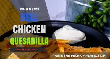 Unveiling Taco Bell's Chicken Quesadilla: Ingredients and Flavor Breakdown