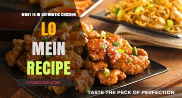 Authentic Chicken Lo Mein Recipe: Ingredients, Techniques, and Secrets Revealed