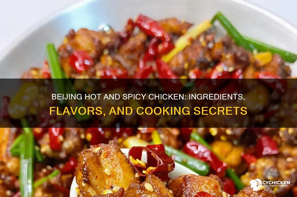 what is in bejing hot and spicy chicken
