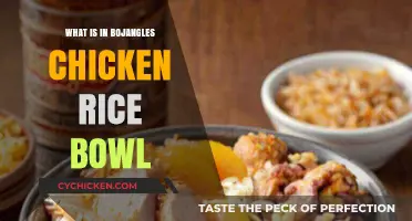 Bojangles Chicken Rice Bowl Ingredients: A Southern Comfort Food Breakdown