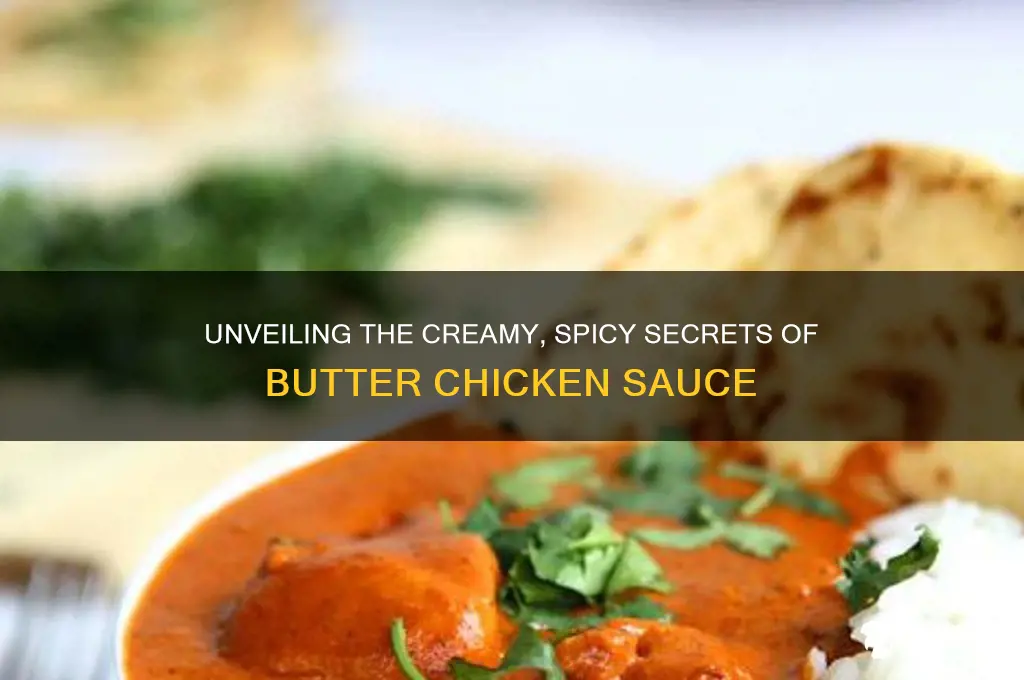 what is in butter chicken sauce
