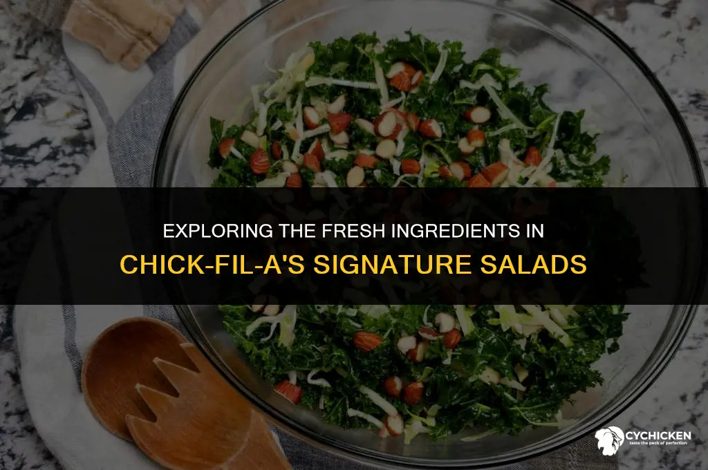 what is in chick fil a salad