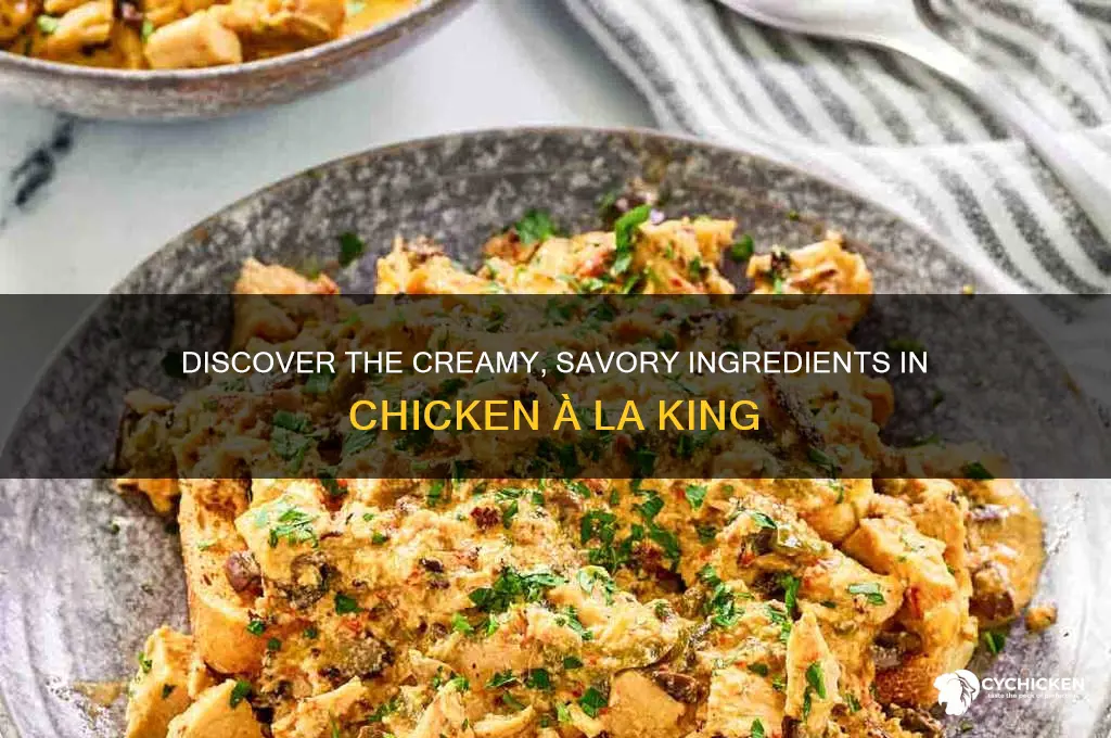 what is in chicken a la king