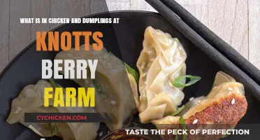 Chicken and Dumplings: Knott's Berry Farm's Signature Dish
