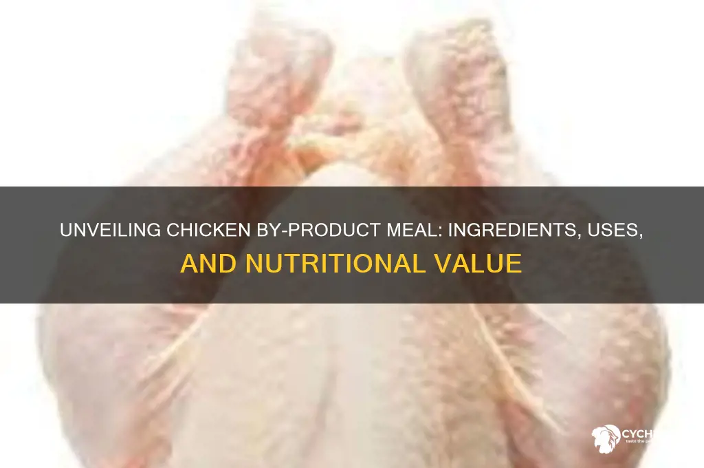 what is in chicken by product meal