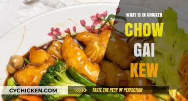 Unveiling Chicken Chow Gai Kew: Ingredients, Origins, and Flavor Secrets
