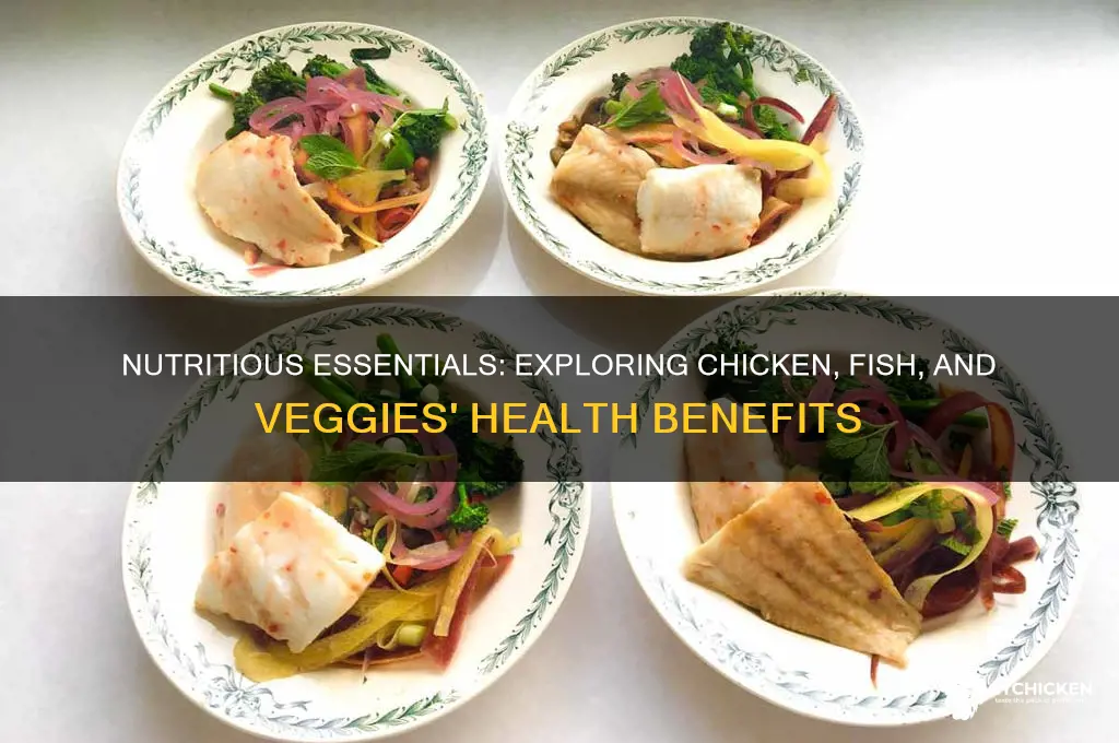 what is in chicken fish and vegies