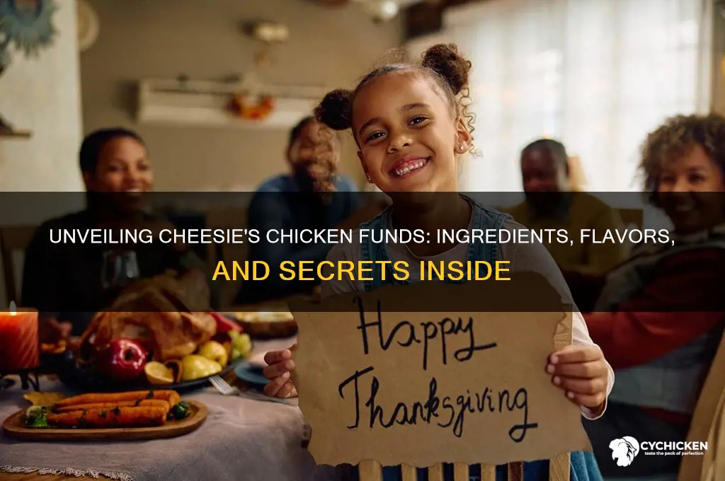 what is in chicken funds cheesie