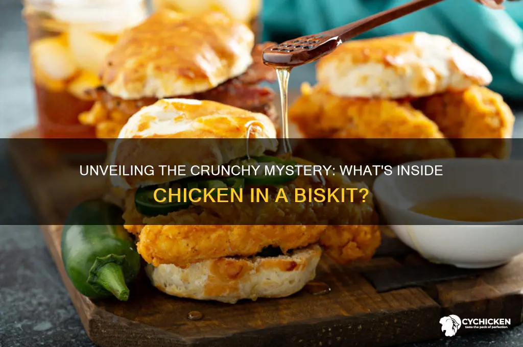 what is in chicken in a biskit