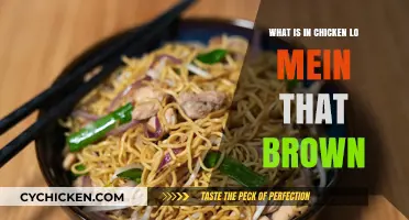 What Makes Chicken Lo Mein Brown? Ingredients Explained