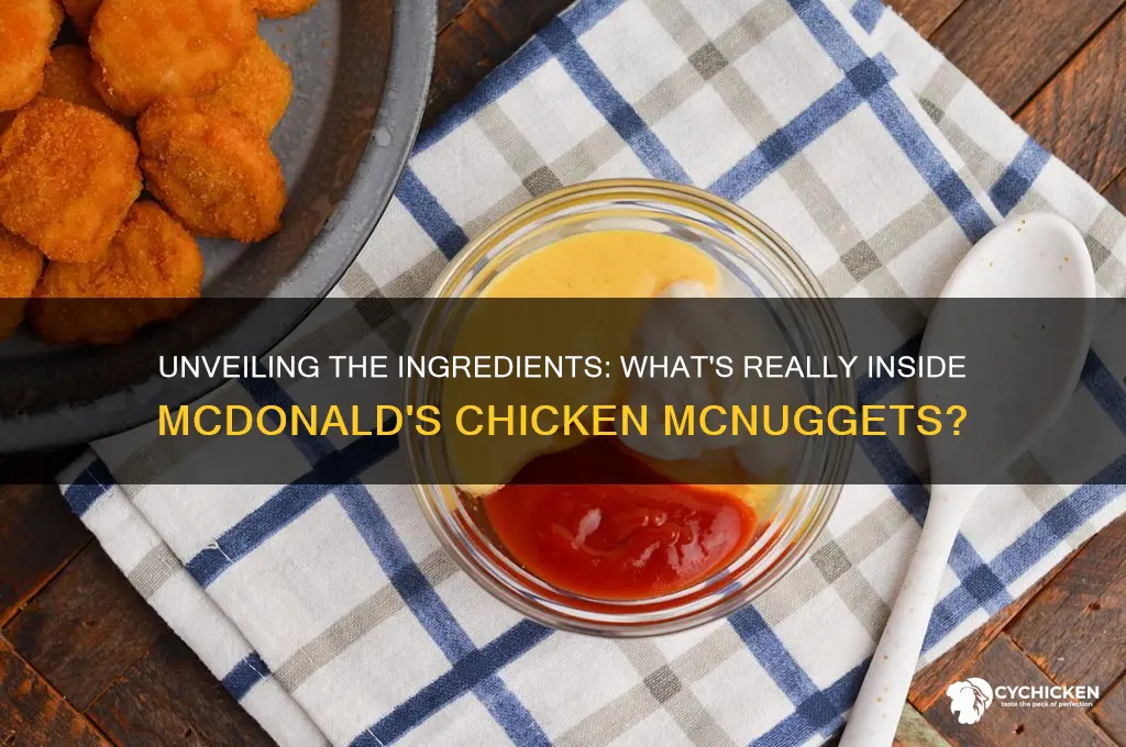 what is in chicken mcnuggets at mcdonalds