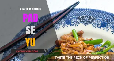 Discover the Flavorful Ingredients in Chicken Pad See Ew