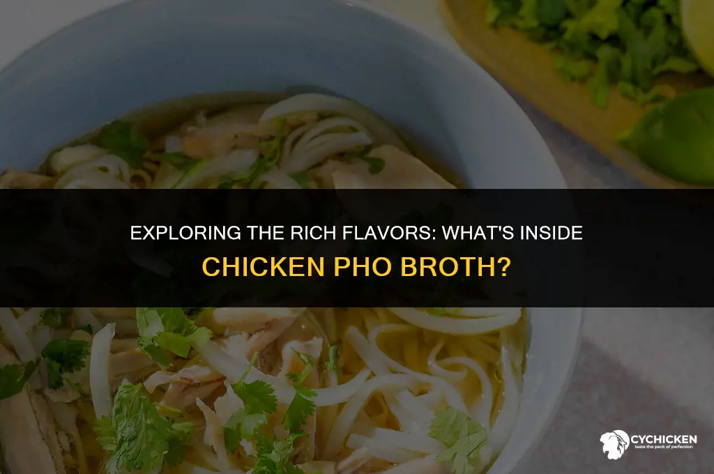 what is in chicken pho broth