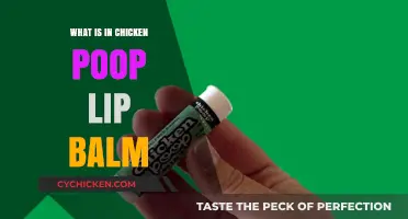 Unveiling the Truth: What's Really in Chicken Poop Lip Balm?